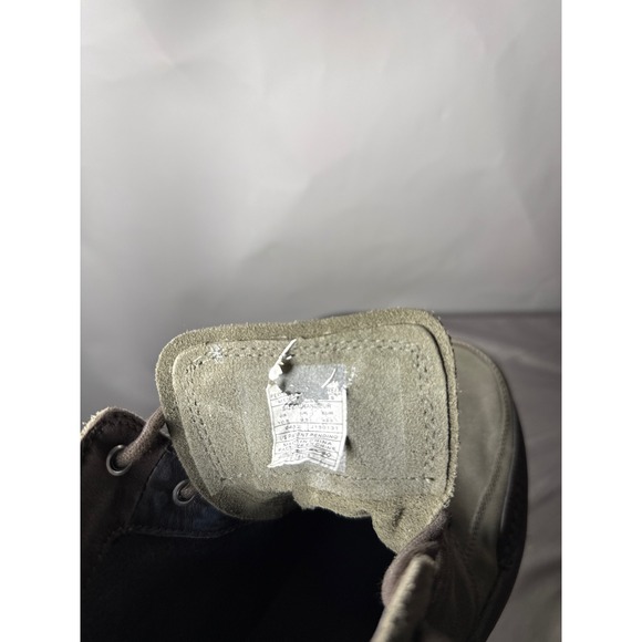 Chaco Waterproof Suede Lace Up Ankle Boots Men US 10.5 EU 43 Gray Vibram Sole - Picture 8 of 8